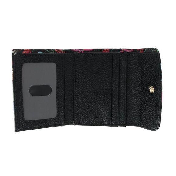 Julia Buxton Women's Stylish and Colorful Mini Trifold Wallet - Picture 2 of 3